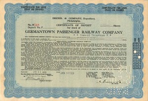 Germantown Passenger Railway Co.